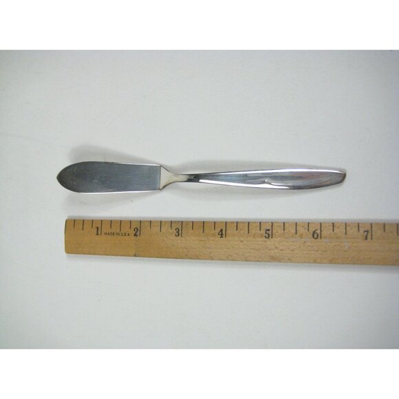 Concept Pattern 1957 Silver Plate Butter Spreader Knife Handle Supreme Vintage - Picture 2 of 5